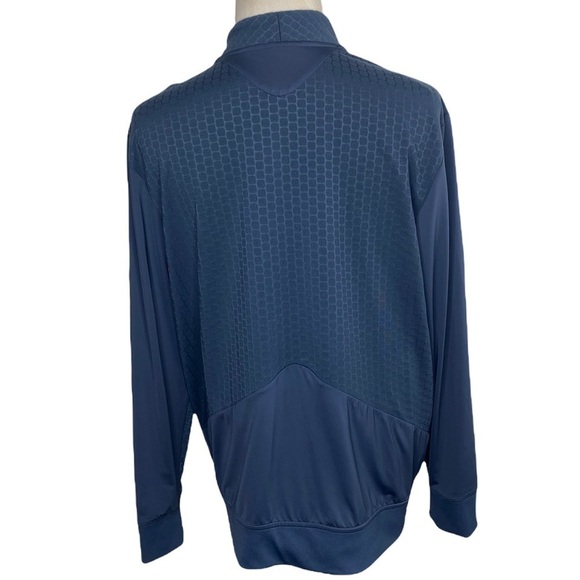 Nike Golf Tour Performance Dri-fit Textured Print Full Zip Jacket - Picture 2 of 11